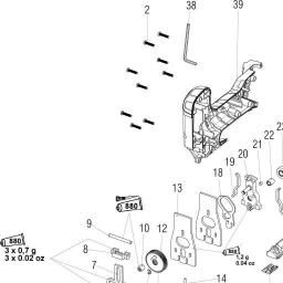 Metabo STA 18 LTX 100 spare parts