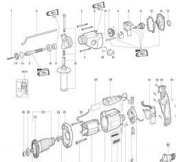 Metabo SBE 1010 Plus spare parts