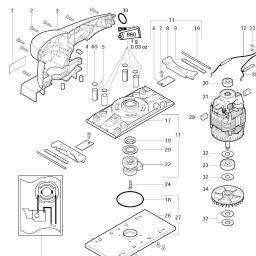 Metabo SR 10-23 spare parts