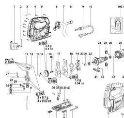 Metabo STEB 80 Quick spare parts