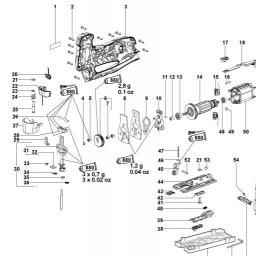 Metabo STE 100 SCS spare parts