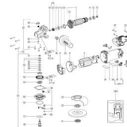 Metabo WE 19-180 Quick RT spare parts