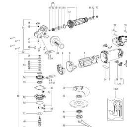 Metabo WEV 17-125 Quick Inox RT spare parts