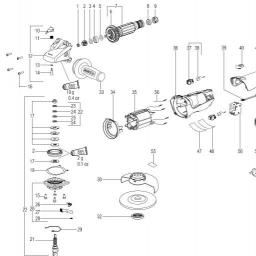 Metabo WA 11-125 Quick spare parts