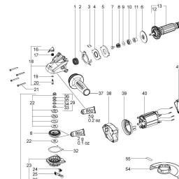 Metabo WBA 11-150 Quick spare parts