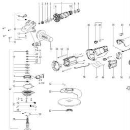 Metabo WEA 14-150 Plus spare parts