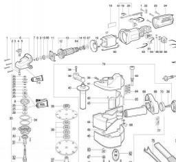 Metabo MFE 30 spare parts