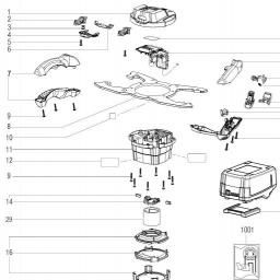 Metabo RW 18 LTX 120 spare parts