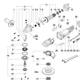 Metabo W 850-125 spare parts