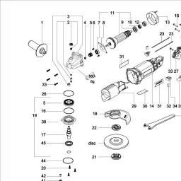Metabo WP 1200-125 RT spare parts