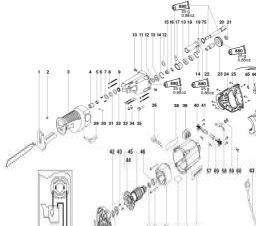 Metabo PSE 1200 spare parts