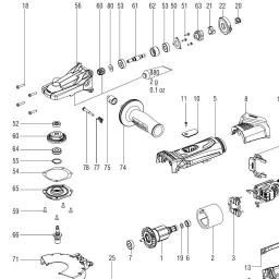 Metabo WF 18 LTX 125 spare parts