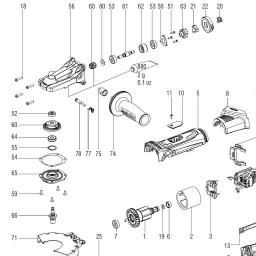 Metabo WF 18 LTX 125 spare parts