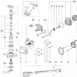 Metabo MT 400 Quick spare parts