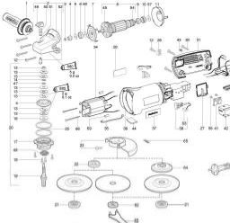 Metabo WEP 14-150 Quick spare parts