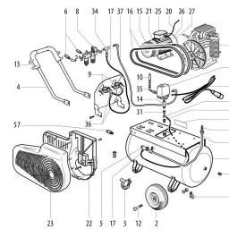 Metabo Mega 550-90 D spare parts