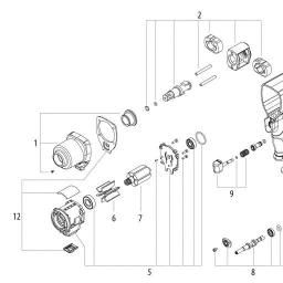 Metabo DSSW 475-1/2" spare parts