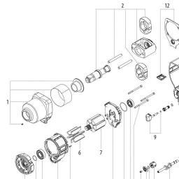 Metabo DSSW 1690-3/4" spare parts