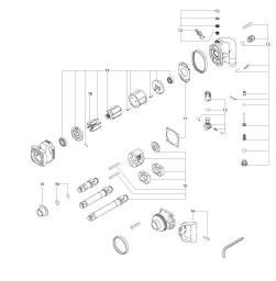 Metabo DSSW 2440-1" spare parts