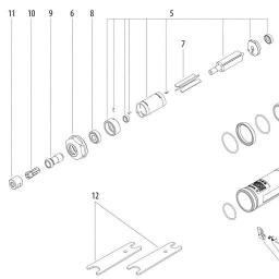 Metabo DG 700 spare parts