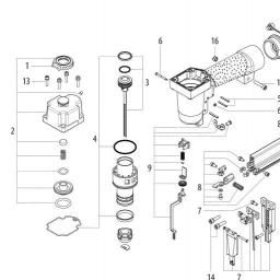 Metabo DKNG 40/50 spare parts