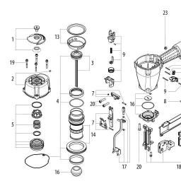 Metabo DKG 114/65 spare parts