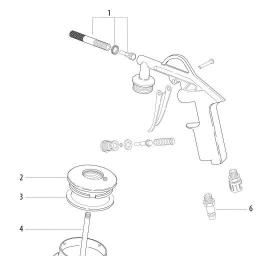 Metabo SSP 1000 spare parts