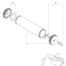 Metabo DKP 310 spare parts