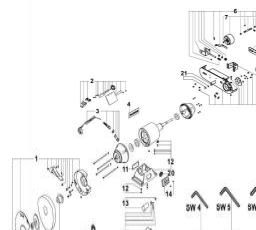 Metabo BS 175 spare parts
