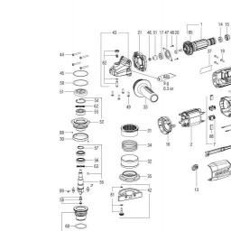 Metabo KFM 9-3 RF spare parts