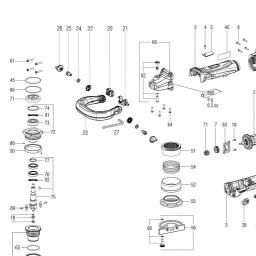 Metabo KFM 18 LTX 3 RF spare parts
