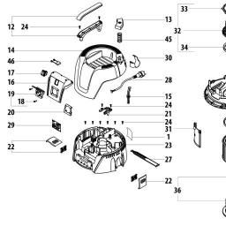 Metabo ASA 25 L PC spare parts
