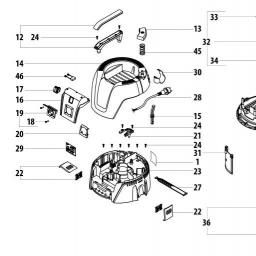 Metabo ASA 30 L PC Inox spare parts