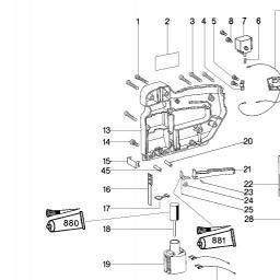 Metabo TA E 2019 spare parts