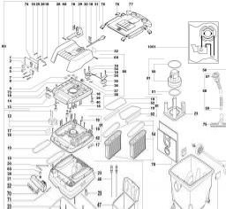 Metabo ASR 2025 spare parts