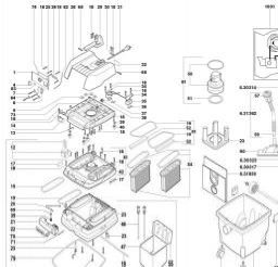 Metabo ASR 2025 spare parts