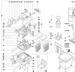 Metabo ASR 25 L SC spare parts