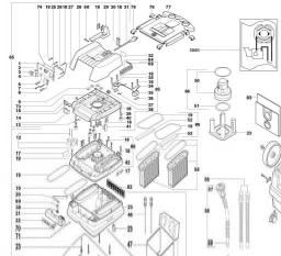 Metabo SHR 2050 M spare parts
