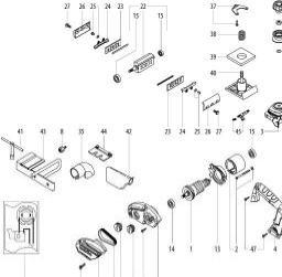 Metabo HO 18 LTX 20-82 spare parts