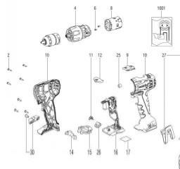Metabo BS 14.4 LT Quick spare parts