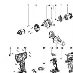 Metabo BS 18 LTX Quick spare parts
