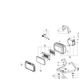 Metabo BSA 14.4-18 LED spare parts