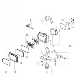 Metabo BSA 14.4-18 LED spare parts