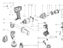 Metabo BS 18 LTX-X3 Quick spare parts