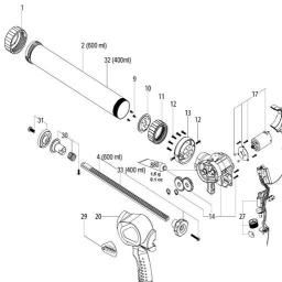Metabo KPA 10.8 600 spare parts