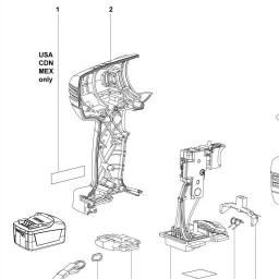 Metabo SSW 18 LT spare parts