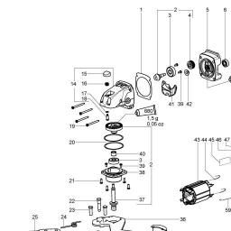 Metabo RBE 12-180 spare parts