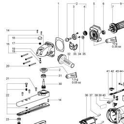 Metabo KNSE 12-150 spare parts
