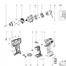 Metabo BS 18 LT spare parts