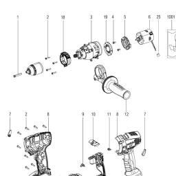 Metabo SB 18 LT spare parts